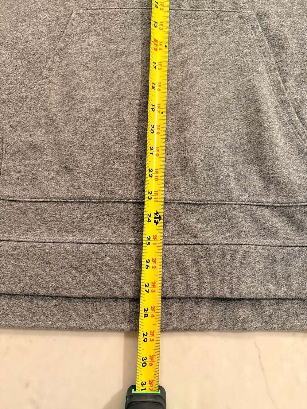 John Elliott Grey Pullover Hoodie View 5